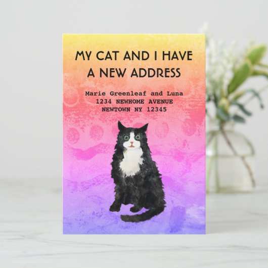 私と猫が感動した 案内状 (スタンド正面)