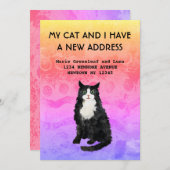 私と猫が感動した 案内状 (正面/裏面)