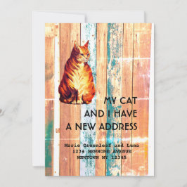 私と猫が感動した 案内状