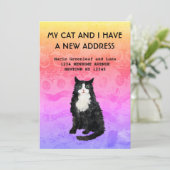 私と猫の引っ越しのお知らせ 案内状 (スタンド正面)