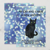 私と猫の引っ越しのお知らせ 案内状 (正面/裏面)