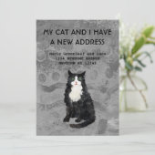 私と猫の引っ越しのお知らせ 案内状 (スタンド正面)