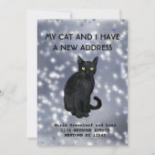 私と猫の引っ越しのお知らせ 案内状 (正面)