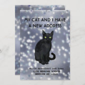 私と猫の引っ越しのお知らせ 案内状 (正面/裏面)