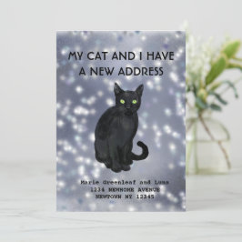 私と猫の引っ越しのお知らせ 案内状