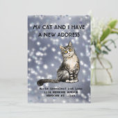 私と猫の引っ越しのお知らせ 案内状 (スタンド正面)
