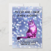 私と猫の引っ越しのお知らせ 案内状 (正面)