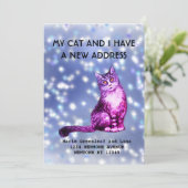 私と猫の引っ越しのお知らせ 案内状 (スタンド正面)