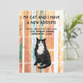 私と猫の引っ越しのお知らせ 案内状
