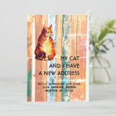 私と猫の引っ越しのお知らせ 案内状 (スタンド正面)