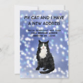 私と猫の引っ越しのお知らせ 案内状 (正面)