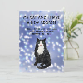 私と猫の引っ越しのお知らせ 案内状