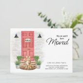 私と猫は赤い扉を動かしている 案内状 (スタンド正面)