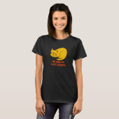 私と猫ゴシップ猫ユーモア猫ママ Tシャツ (正面フル)