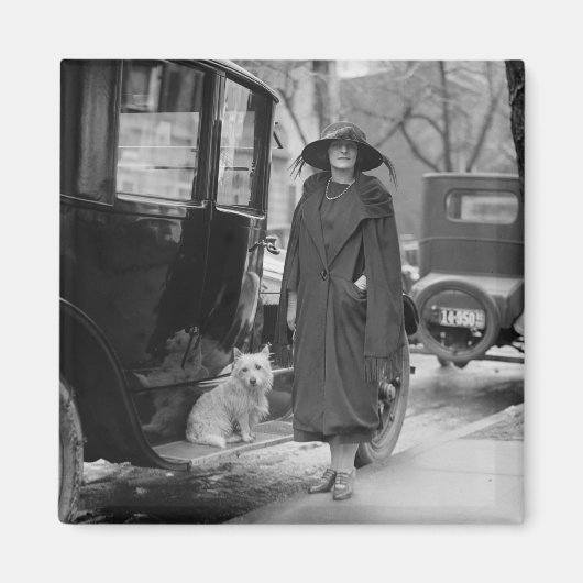 私と私のウェスティー， 1920s マグネット (正面)