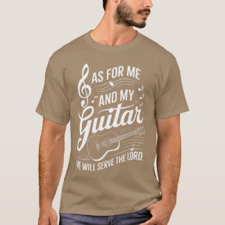 私と私のギターは主に従います少年f tシャツ