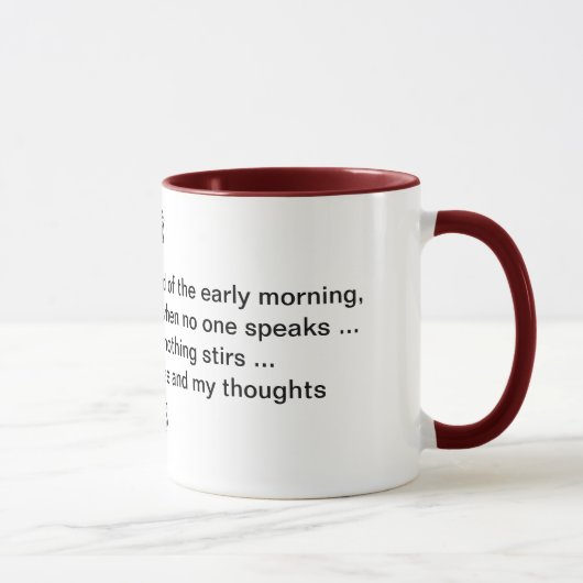 私と私のコーヒーマグ マグカップ (右)