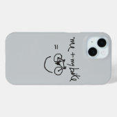 私と私のバイク=幸せ Case-Mate iPhoneケース (裏面 (横))