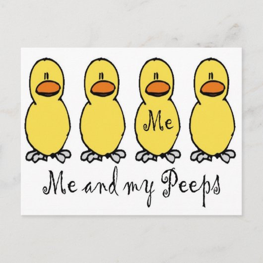 私と私のピープル ポストカード (正面)