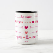 私と私のマグ ツートーンマグカップ (中央)