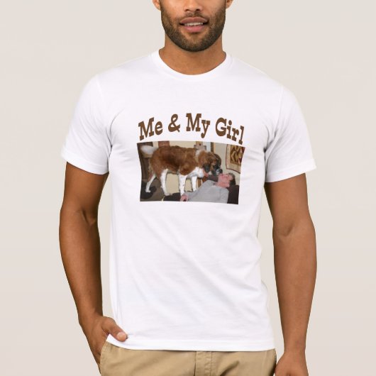 私と私の娘 Tシャツ (正面)