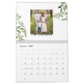 私と私の家については、主の写真を提供する カレンダー (1月 2027)