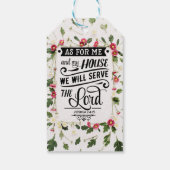 私と私の家に関して ギフトタグ (裏面)