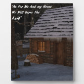 私と私の家に関して フォトプラーク (正面)