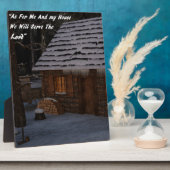 私と私の家に関して フォトプラーク (側面)