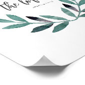 私と私の家の聖書の聖句に関してミニマルは ポスター (角)