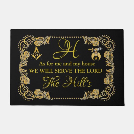 私と私の家の雰囲気 ドアマット (正面)