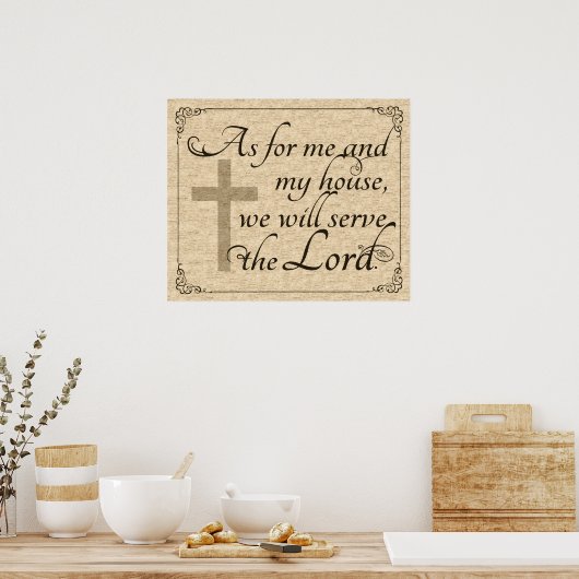 私と私の家は主に仕える ポスター (キッチン)