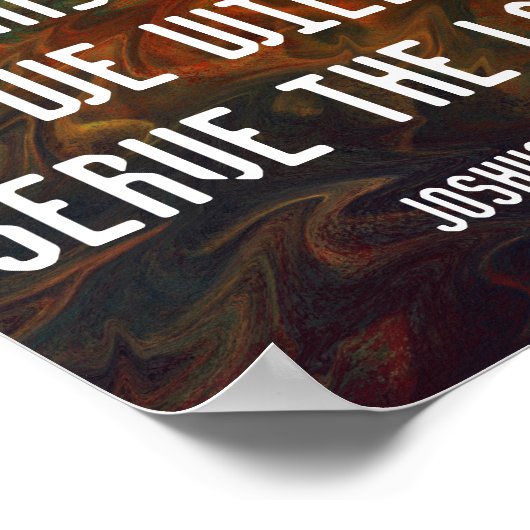 私と私の家は主に仕える ポスター (角)