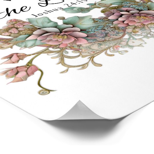 私と私の家は主に仕える ポスター (角)