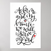 私と私の家は主に仕える ポスター (正面)