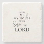 私と私の家は二番目の主に仕える ストーンコースター (正面)