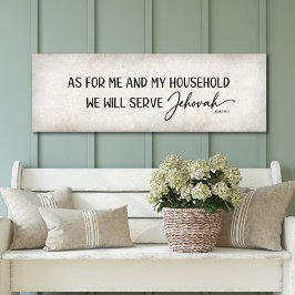 私と私の家族はエホバに仕える ポスター