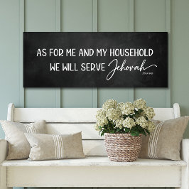 私と私の家族は黒板に キャンバスプリント