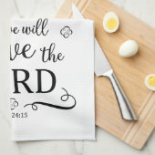 「私と私の家」キッチンティータオル キッチンタオル (四つ折り)