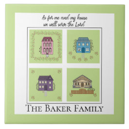 私と私の家、姓セラミックタイルを追加 タイル