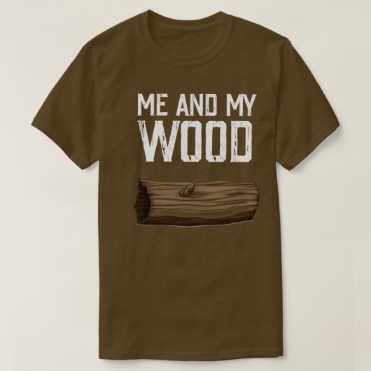 私と私の木材7 Tシャツ (デザイン正面)