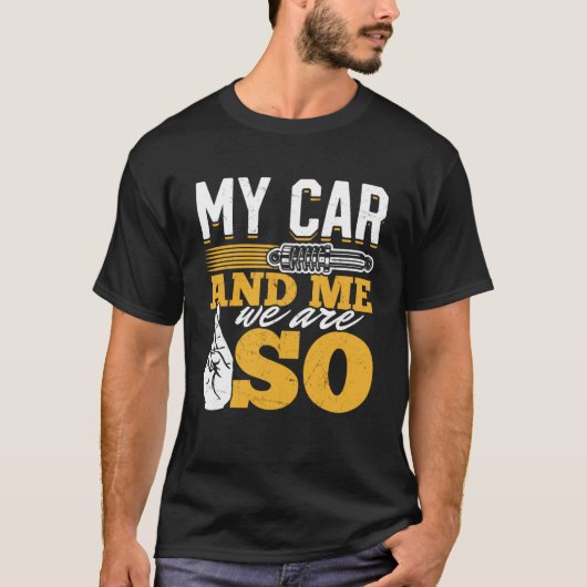 私と私の車、私たちはPS愛好家 – おもしろい Pullo Tシャツ (正面)
