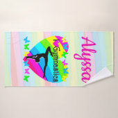 私と私はカラフル体操が大好き バスタオル (バスタオル)