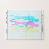 私と私を思い浮かべる新体操 ジグソーパズル (横)