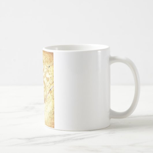私と笛_ コーヒーマグカップ (右)