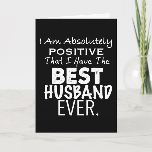 ***私と素晴らし夫最高の***誕生日 カード (正面)