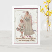 私と結婚おもちゃ遊のカードのユーモア カード (黄色い花)