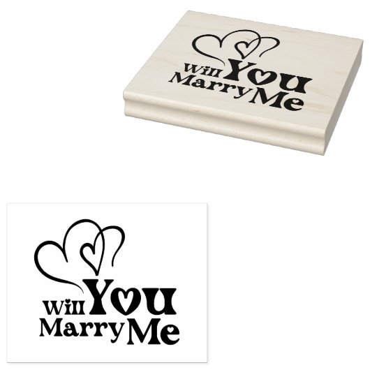 私と結婚しておもしろいく結婚か ラバースタンプ (押印)