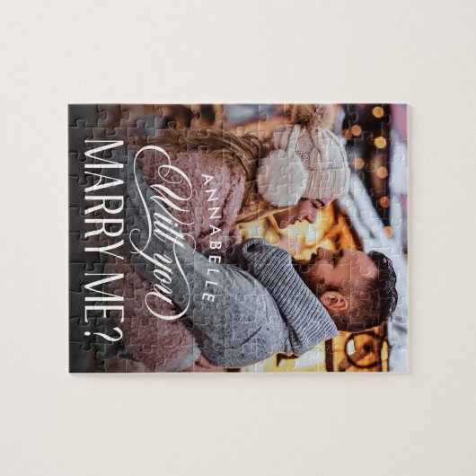 私と結婚してくれないか写真 ジグソーパズル (横)