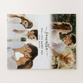 私と結婚してくれないか3つのコラージュ ジグソーパズル (横)